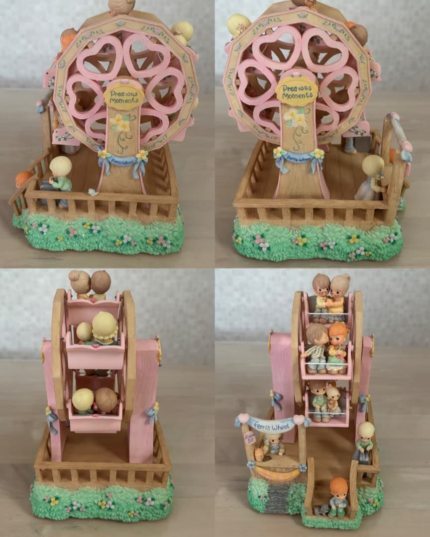 プレシャスモーメント　Precious Moments　観覧車　オルゴール　置物