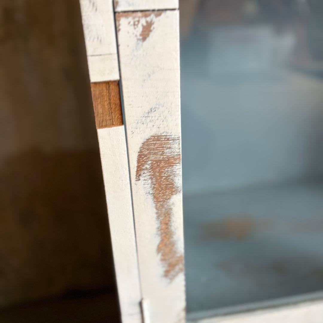 シャビーシック　ヴィンテージ　キャビネット