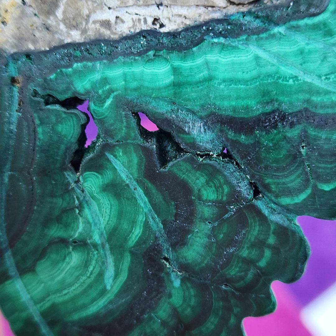 天然石 マラカイト 蝶々 一点物です！