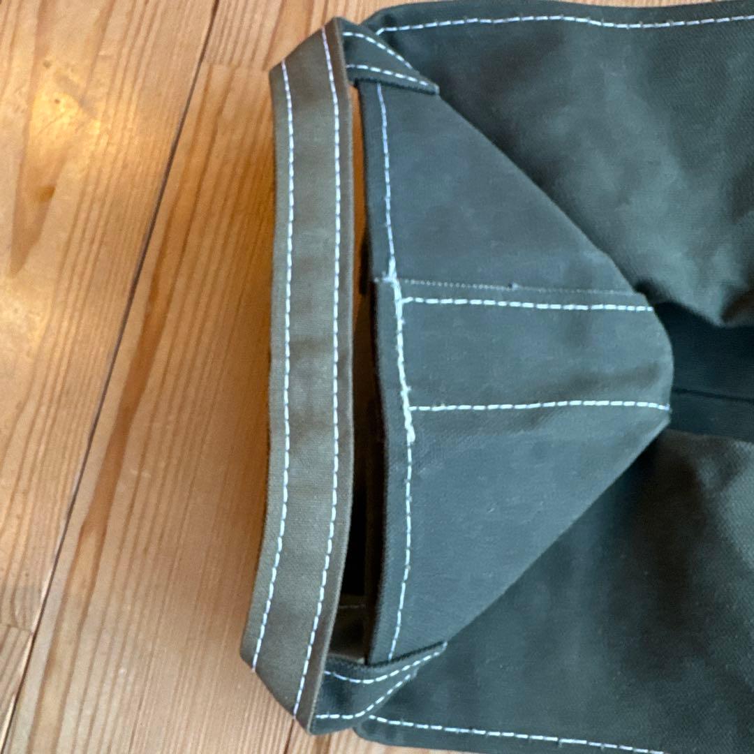 【レア＆極美品】TEMBEA BOOK TOTE オリーブ×ディープグリーン♡