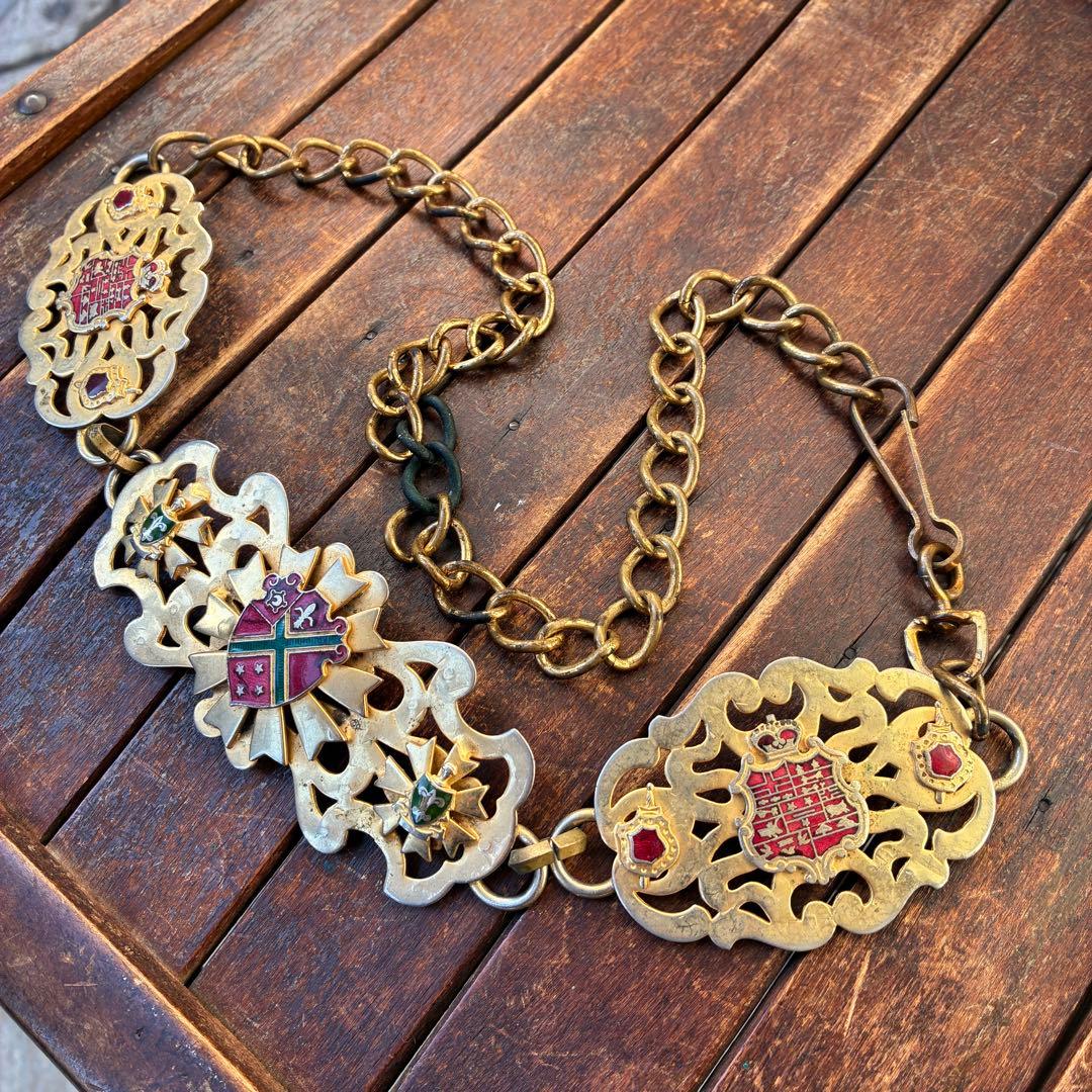 超レア！30s〜40s頃　英国スコットランド海軍メダル勲章　USA製アンティーク