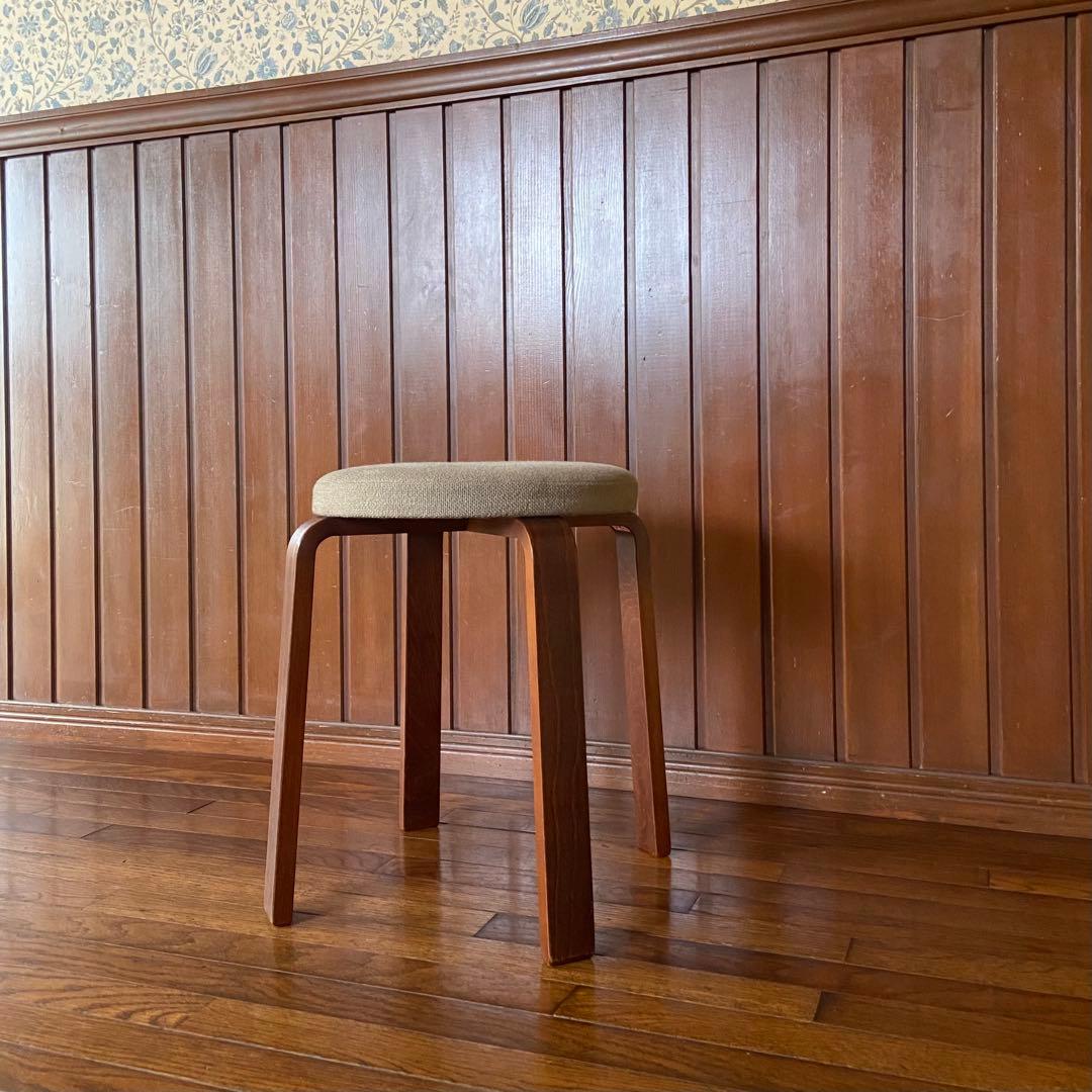 ビンテージ　スツール　丸椅子　北欧風　廃盤品