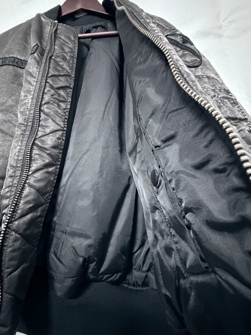 アルファインダストリーズ MA-1 フライトジャケットスクラッチAIR CREW