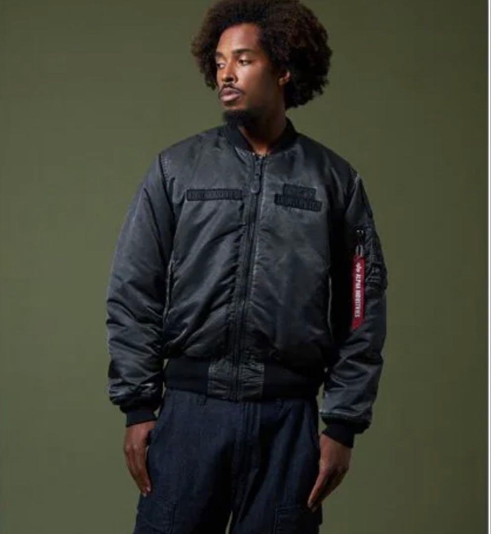 アルファインダストリーズ MA-1 フライトジャケットスクラッチAIR CREW