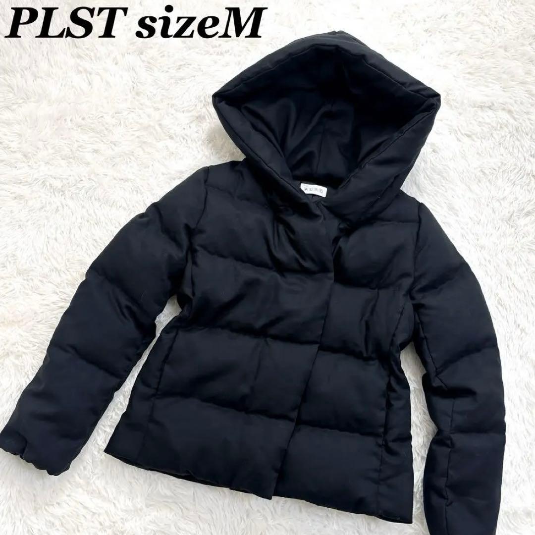 イチゴ✨美品PLST フード付きダウンジャケット Mサイズ