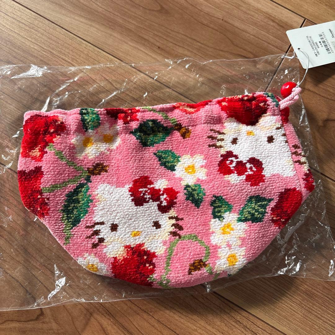 フェイラー　ハローキティ　巾着