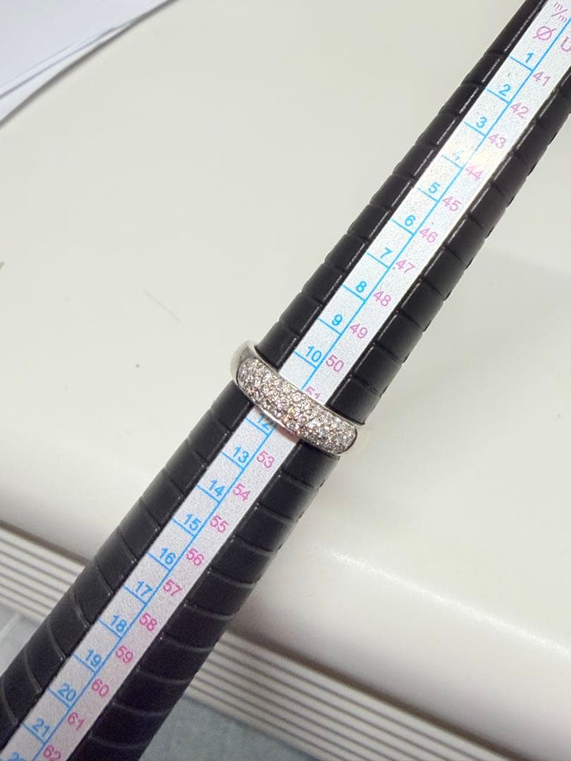 プラチナ pt950 リング 指輪 パヴェ