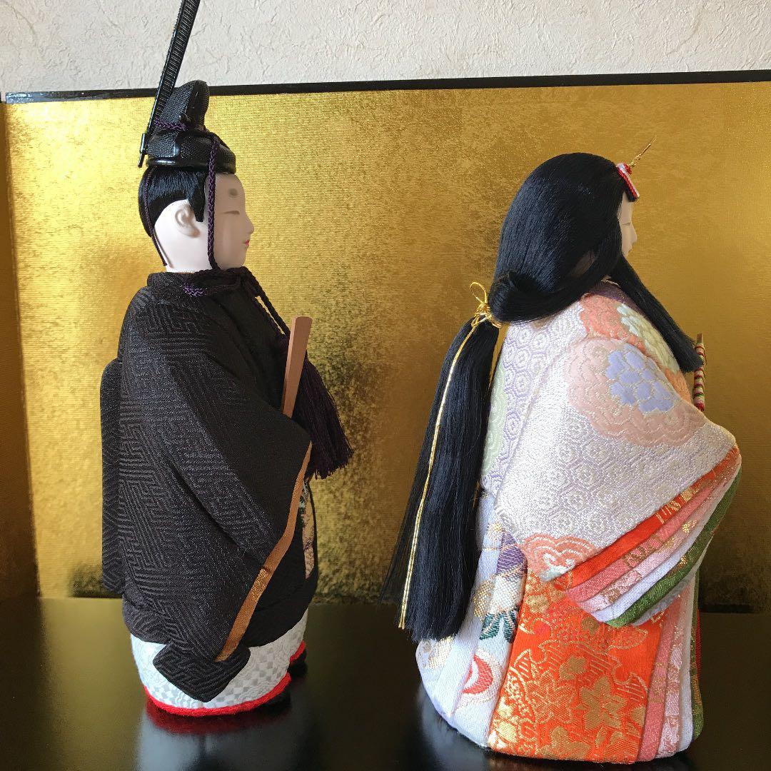 木目込み雛人形　「皇宮雛」