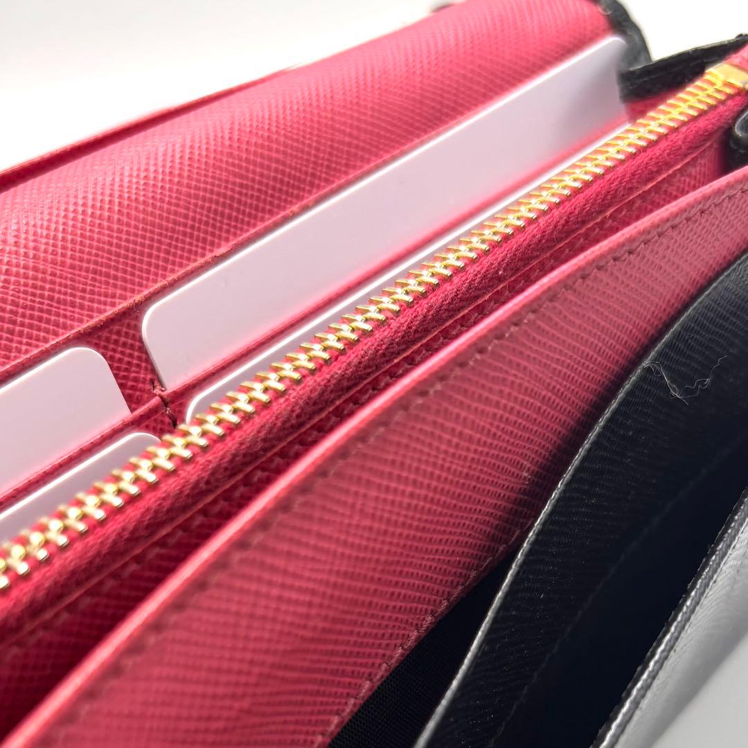 あちゃむ★買う専門中！ 　　　　PRADA サフィアーノレザー 長財布