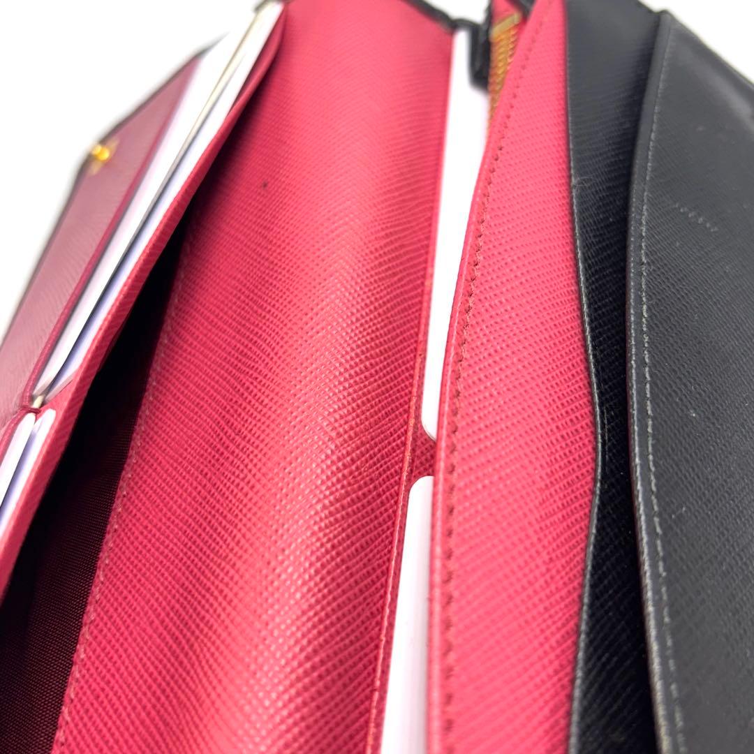 あちゃむ★買う専門中！ 　　　　PRADA サフィアーノレザー 長財布