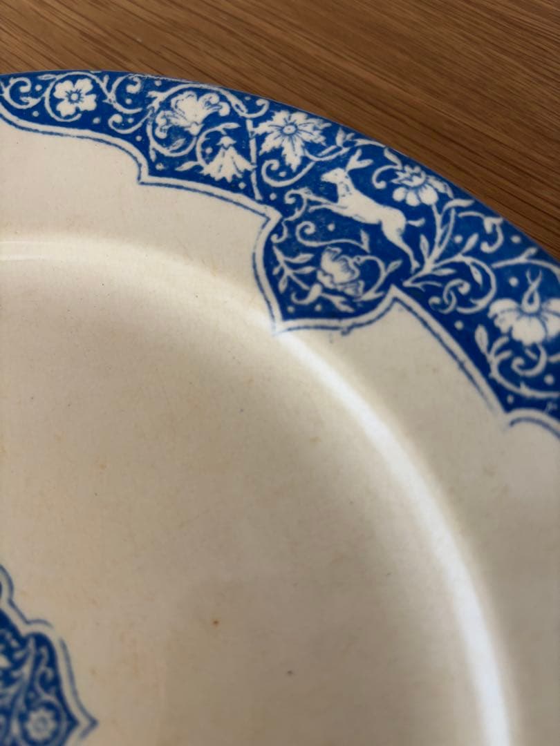 フランス アンティーク プレート ウサギ