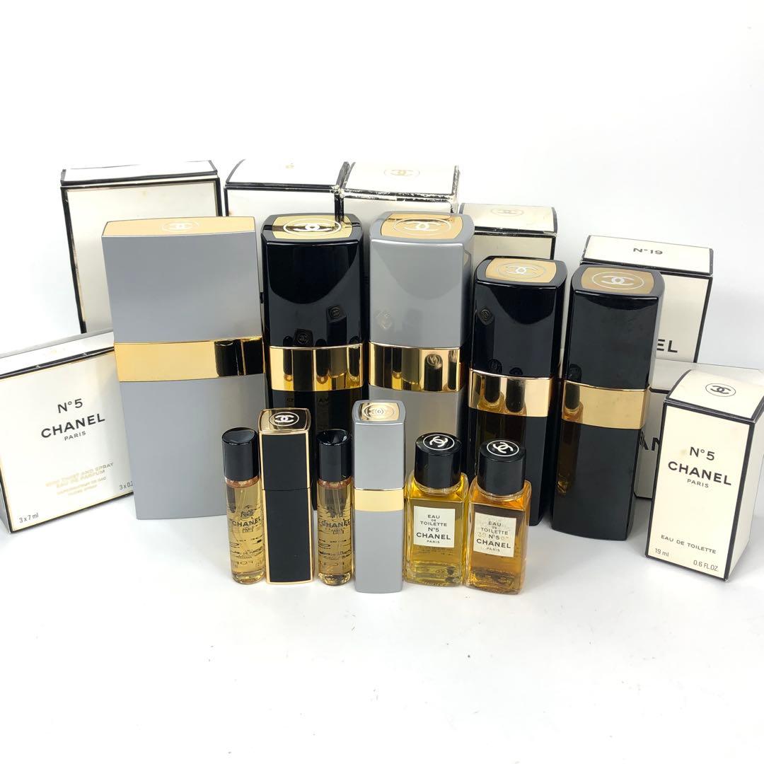 ★4F400シャネル N°5 N°19 オードゥ トワレットスプレイ等まとめ