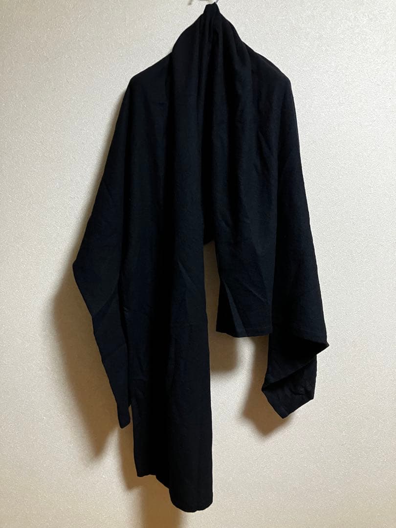 Yohji noir ウール　ギミック　ポンチョ　マント　カーディガン