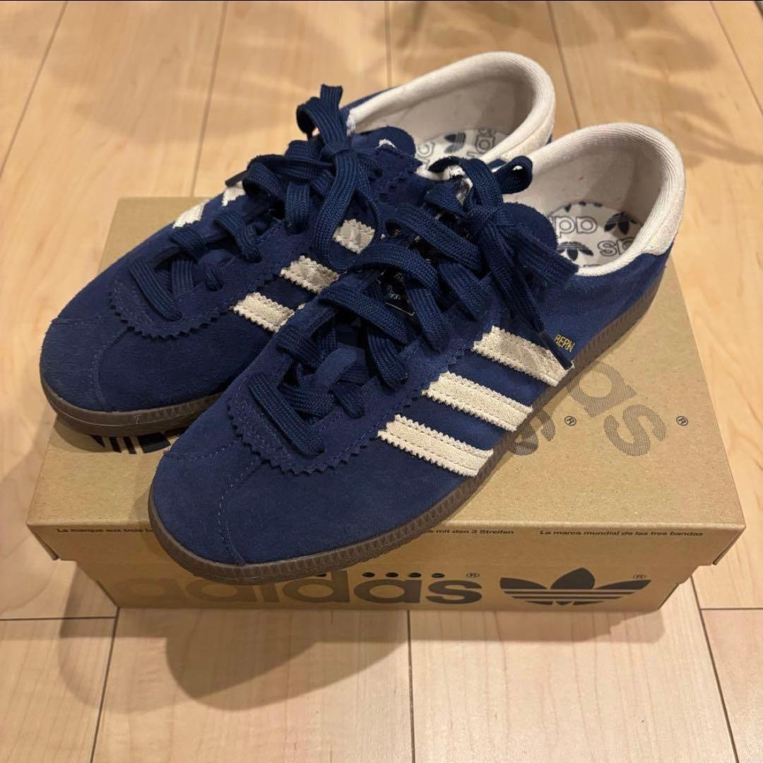 adidas BERN ネイビー 24.5cm アディダス