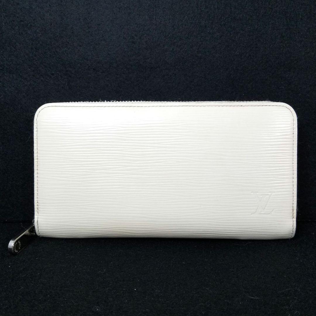 専用ルイヴィトン エピ ジッピーウォレット 白 ホワイト イヴォワール ラウンド