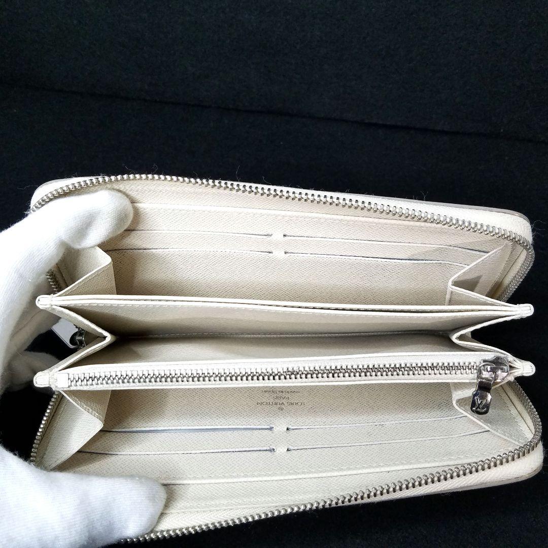 専用ルイヴィトン エピ ジッピーウォレット 白 ホワイト イヴォワール ラウンド