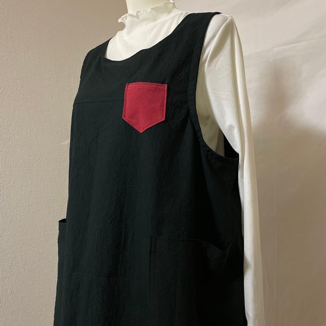 sena様　ワッシャーコットン　エプロン