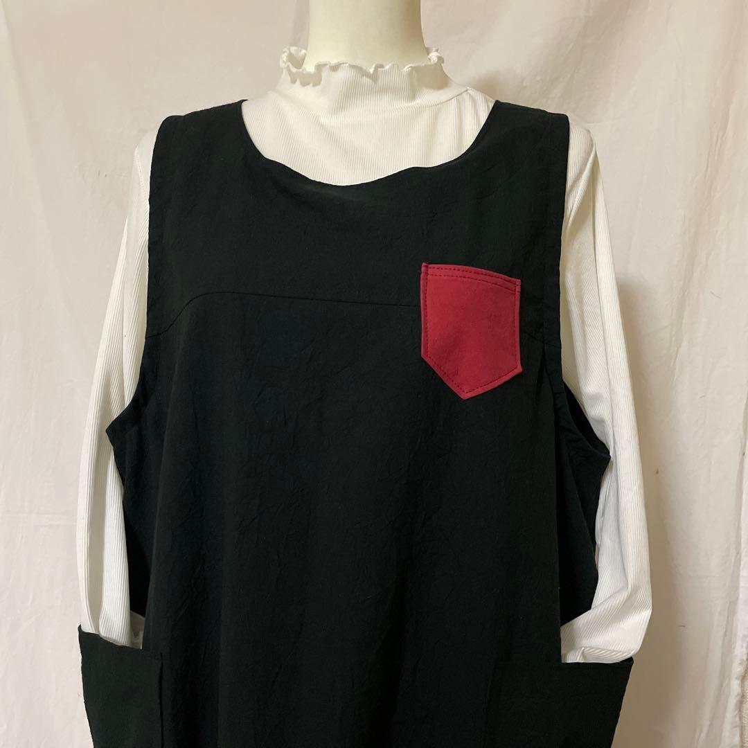 sena様　ワッシャーコットン　エプロン