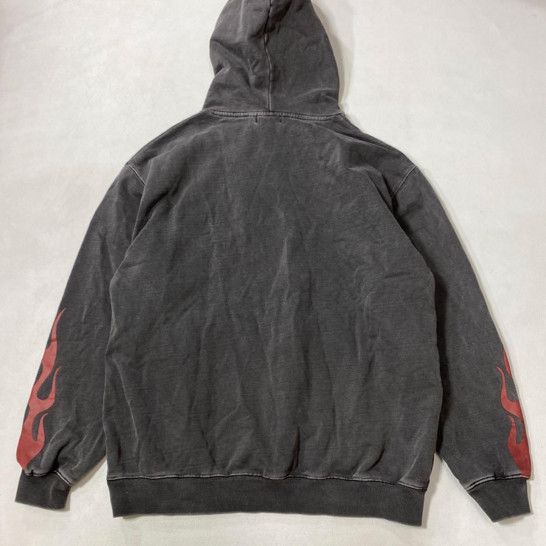 X-LARGE ピグメントダイ ピース フーディ プルオーバー パーカー