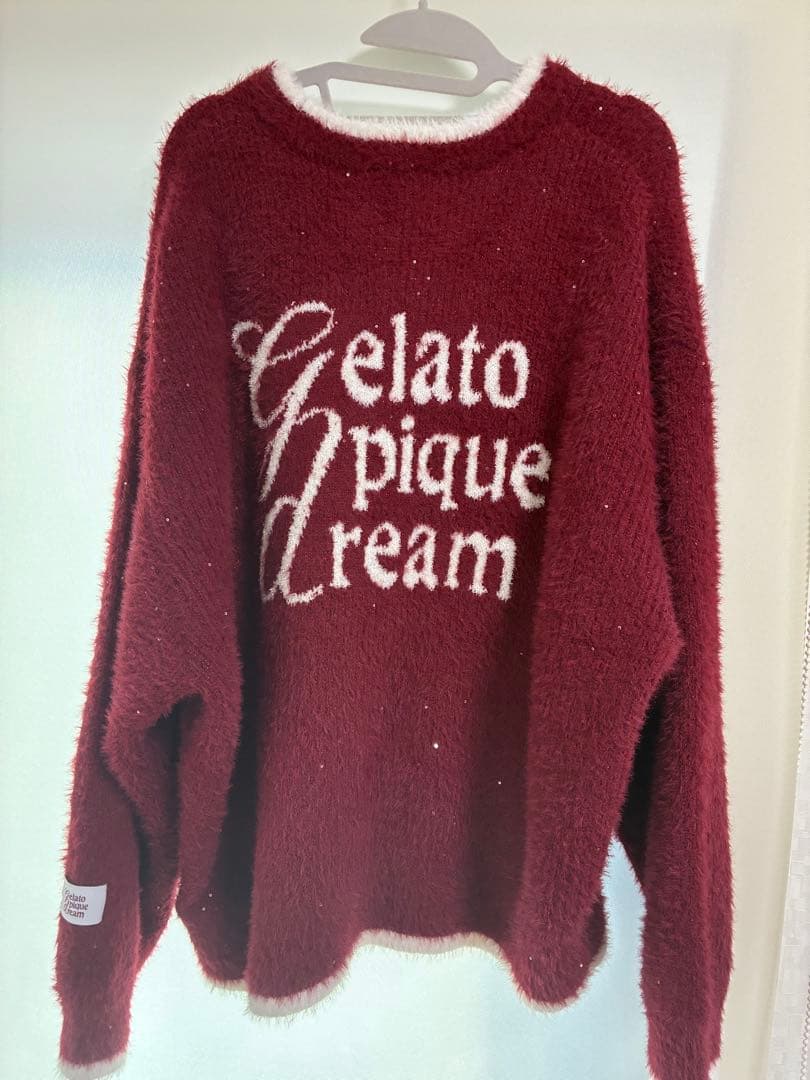 Gelato Pique ラメフェザーカーディガン 新品