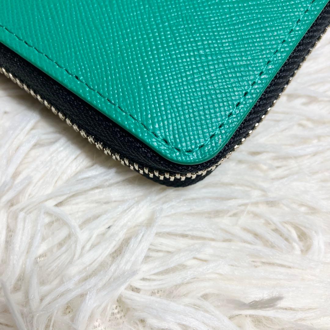 【未使用】 カステルバジャック ラウンドジップ ロングウォレット デカロゴ