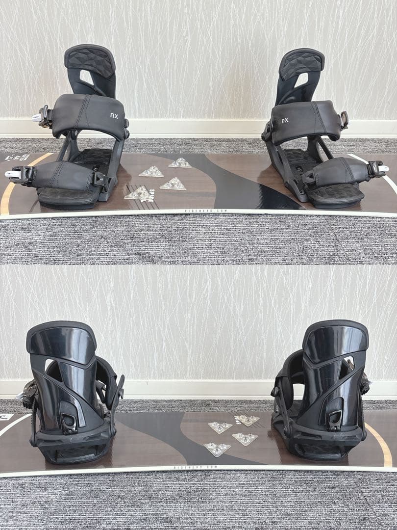 79美品❗️超豪華❗️HEAD 初心者用 スノーボードセット★144cm+ビン付