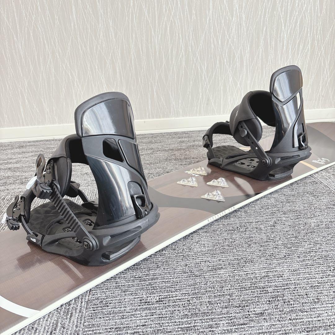 79美品❗️超豪華❗️HEAD 初心者用 スノーボードセット★144cm+ビン付