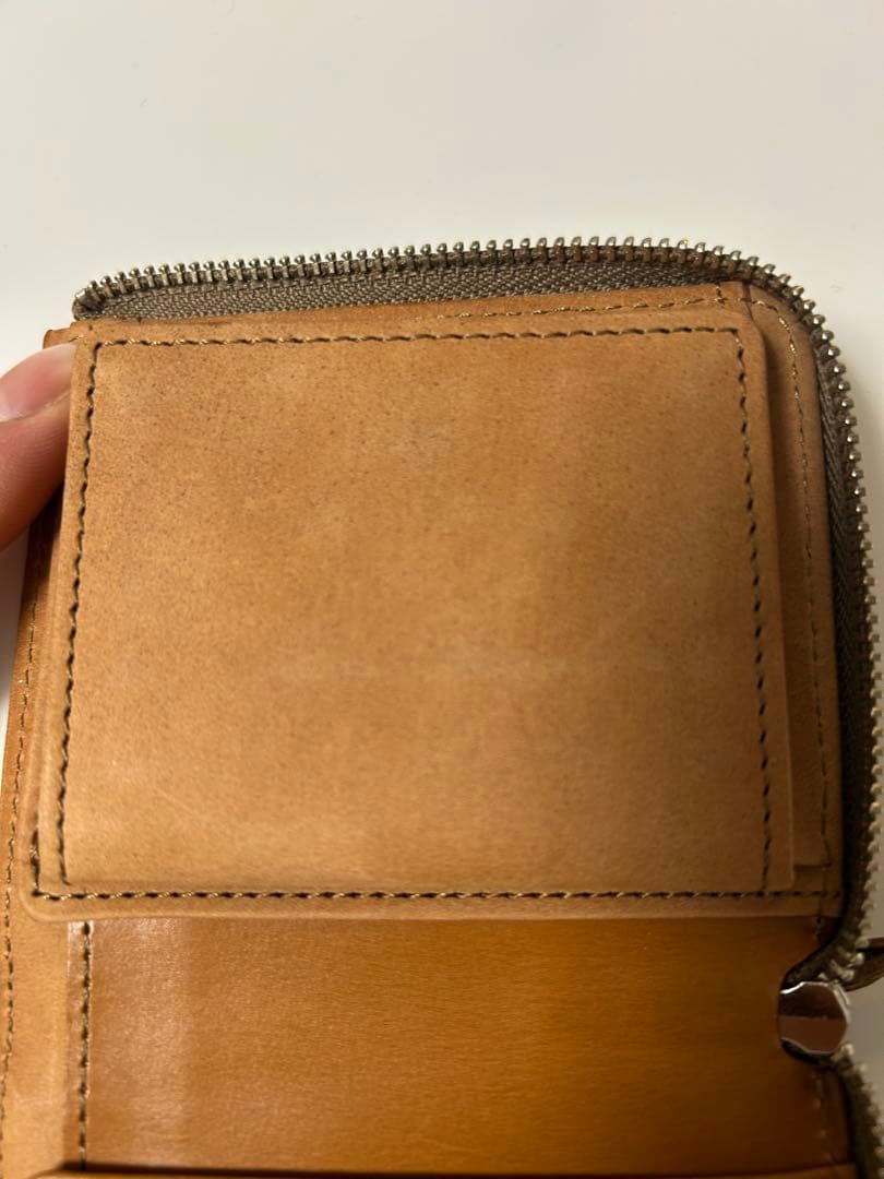 SLOW&CO BEAMS ブラウン 二つ折り財布