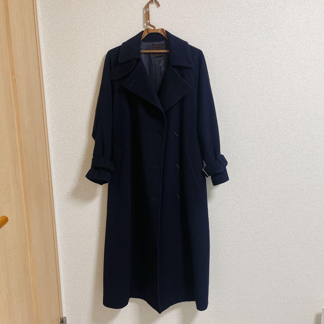 anuans アニュアンス　ウールトレンチコート(navy)