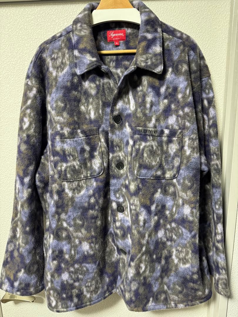 た*し様 Supreme Paisley Fleece Shirt XL
