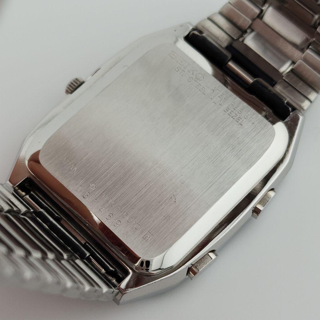 [レア] SEIKO ハイブリッド H357-5010 アナデジ腕時計