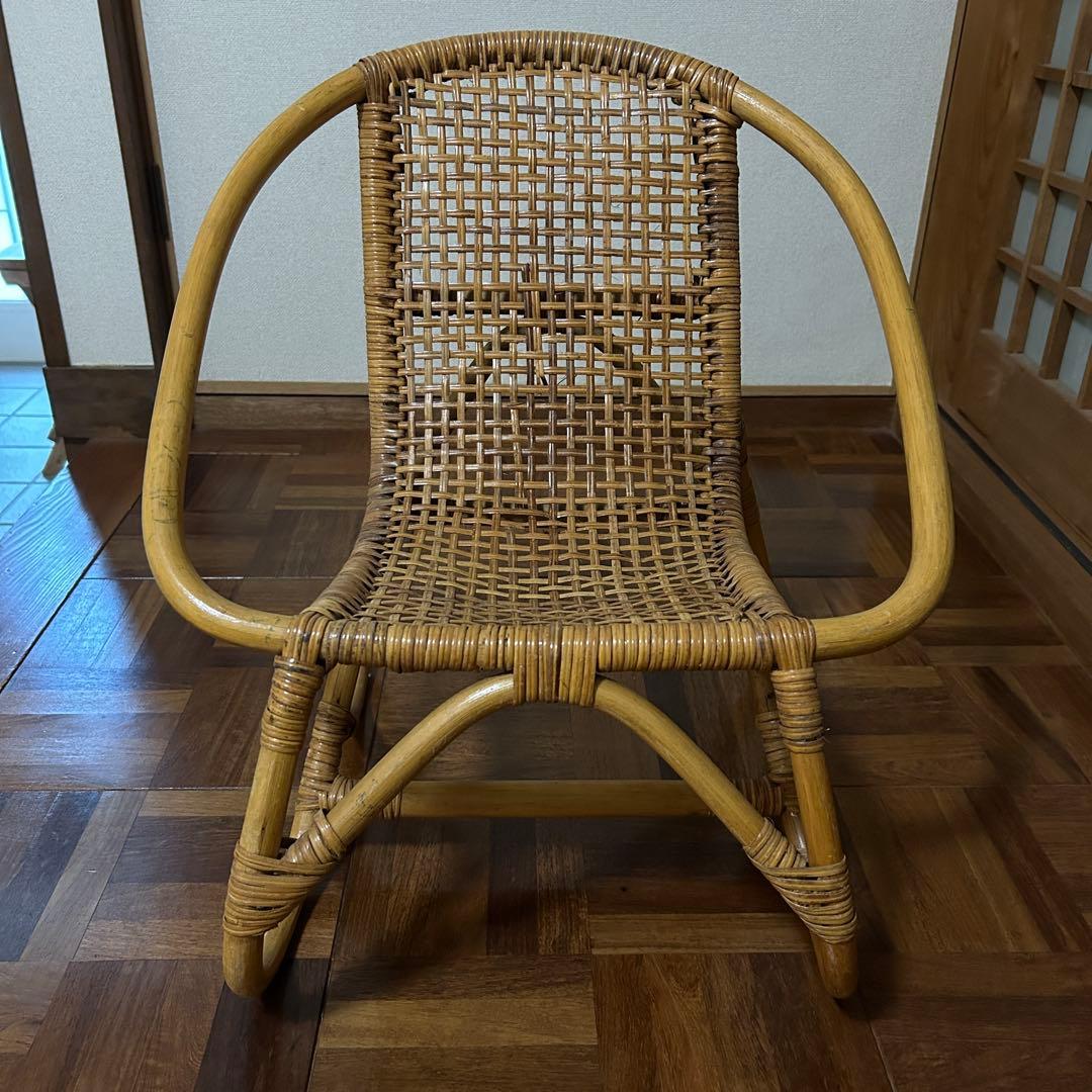 ラタンチェア　キッズ