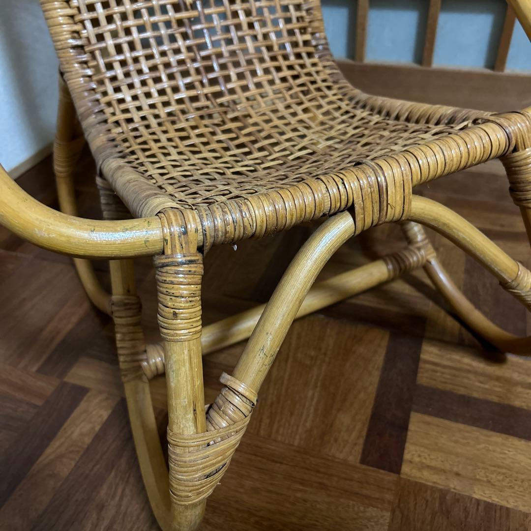 ラタンチェア　キッズ