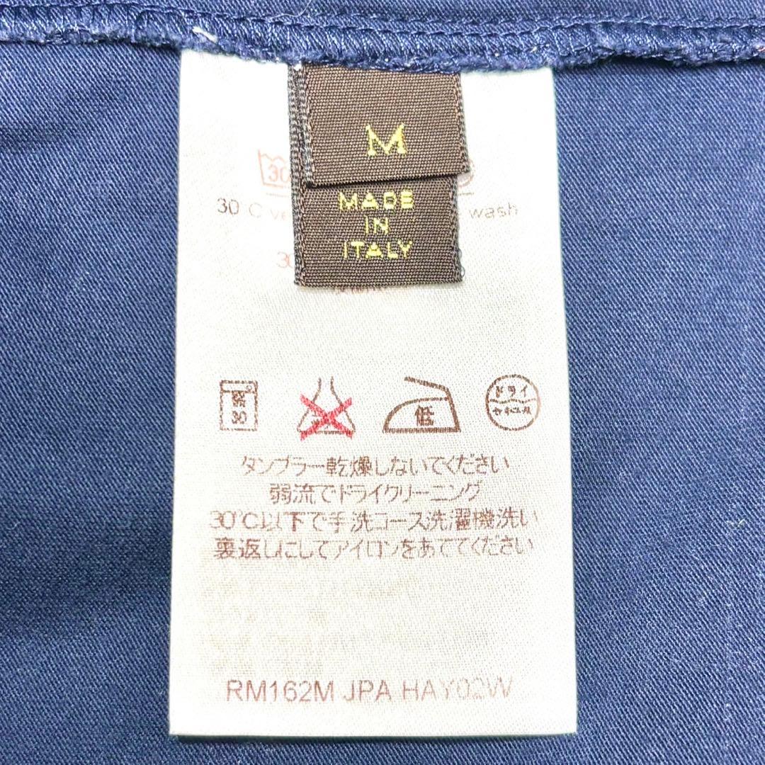 ひぃ 美品 LV ルイヴィトン モノグラムチェックTシャツ　\"ネイビー\"