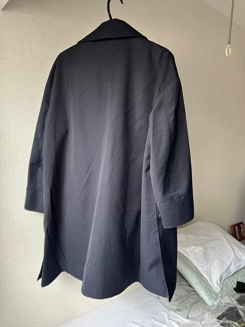 THE RERACS ミドルバルカラーコート ネイビー　サイズ38