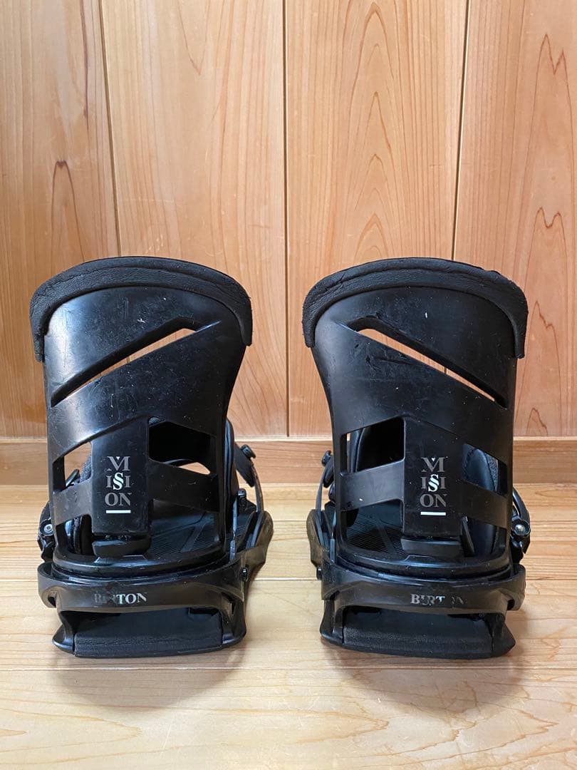 Burton Mission ビンディング ブラック Mサイズ　スノーボード