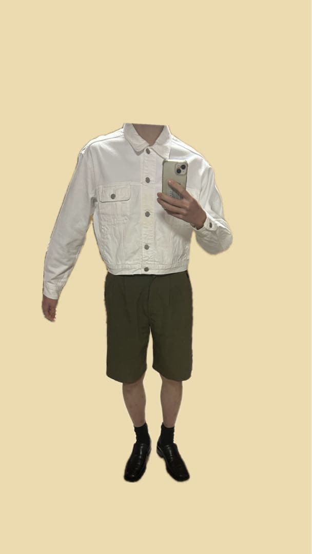 ジャケット・アウター OLD GAP WHITE DENIM JACKET