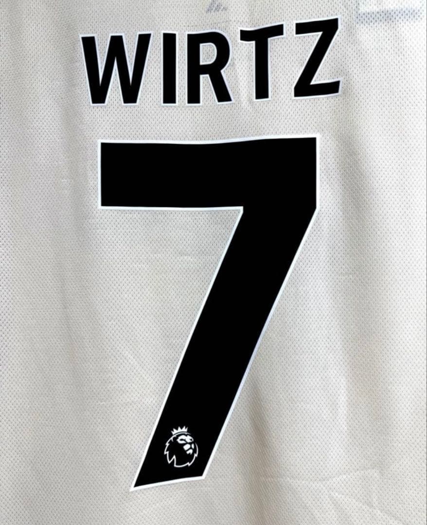 25-26 リヴァプール ヴィルツ アウェイ ユニフォーム 長袖 Lサイズ　7番