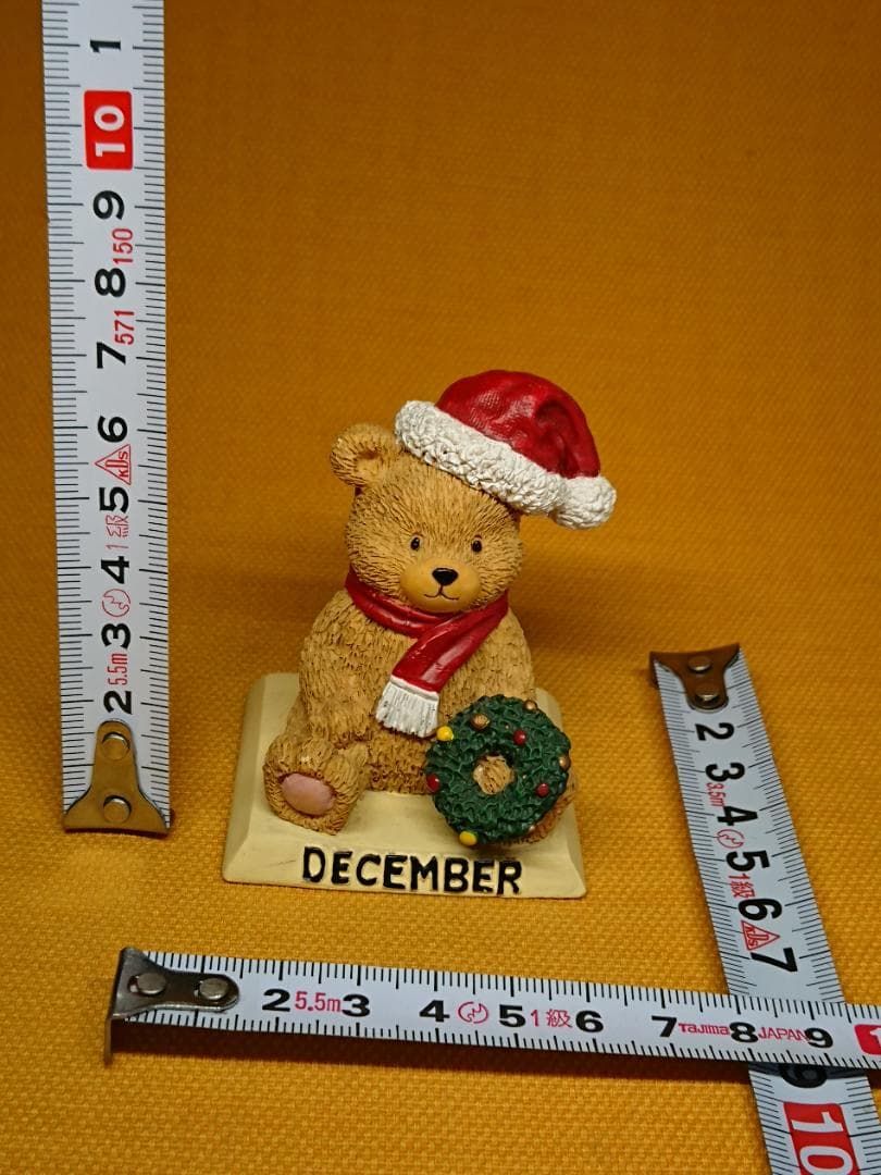 クマ　熊　テディベア　オブジェ　置物　インテリア　工芸品　美術品　A3277