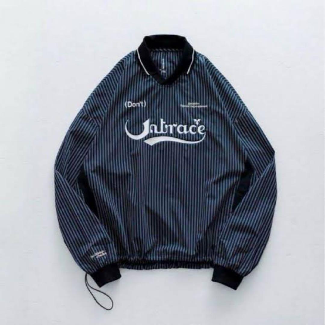 トップス UNTRACE STRIPE FOOTBALL GAME SHIRT