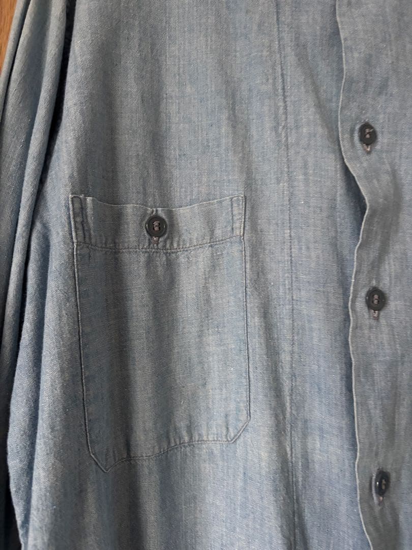 50s 60s ヴィンテージ 希少 レア 耳付き シャンブレー シャツ