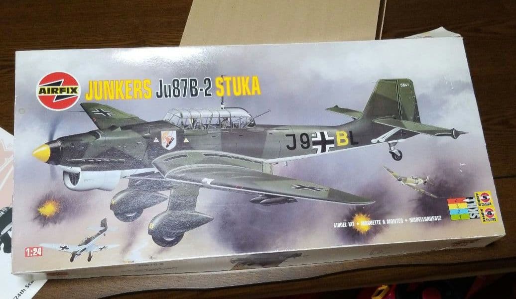 1/24 Ｊｕ87B-2 スツーカ エアフィックス