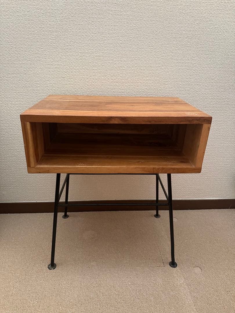 ナチュラルウッド サイドテーブル