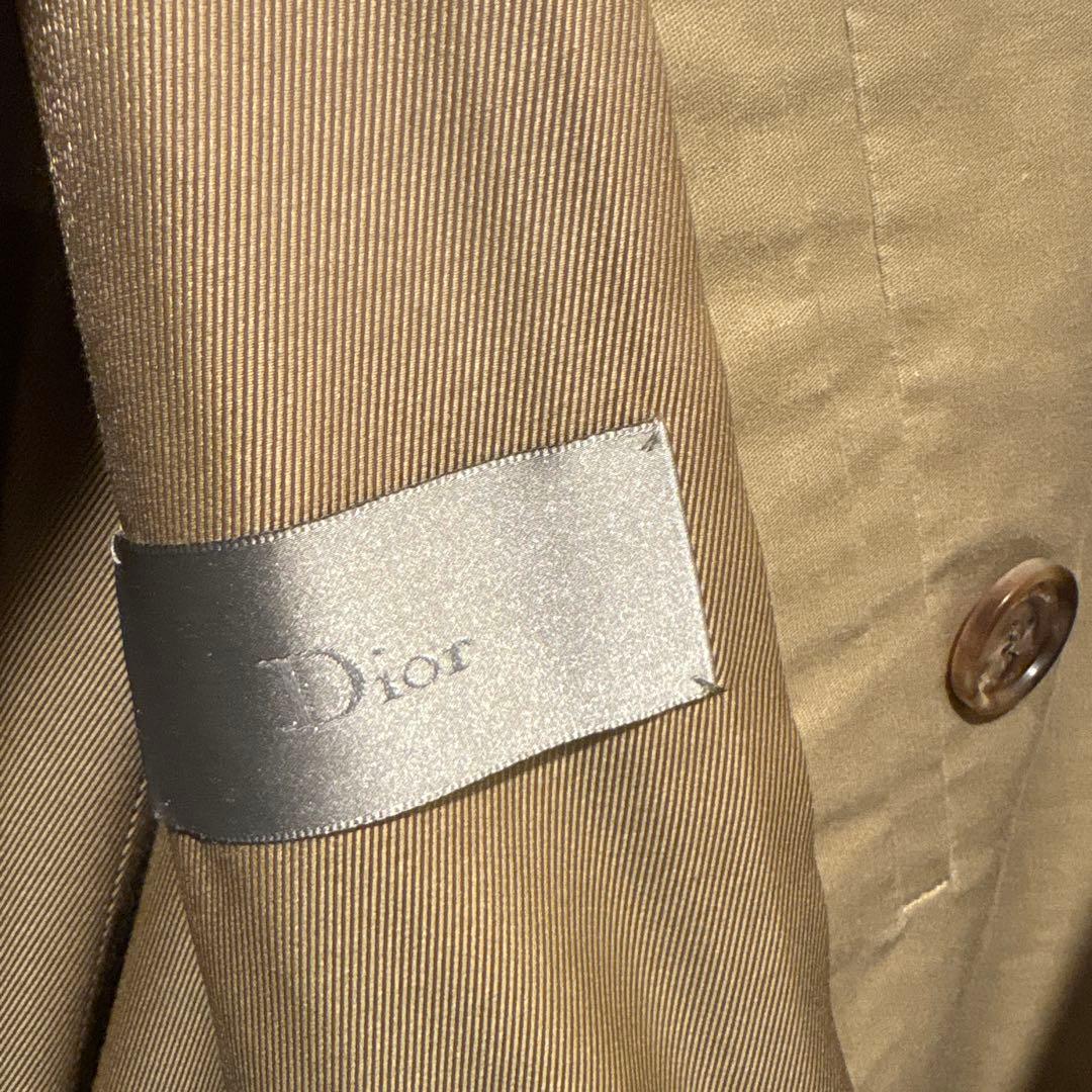 【エディ期】ディオールオム　トレンチコート　2007AW ランウェイ