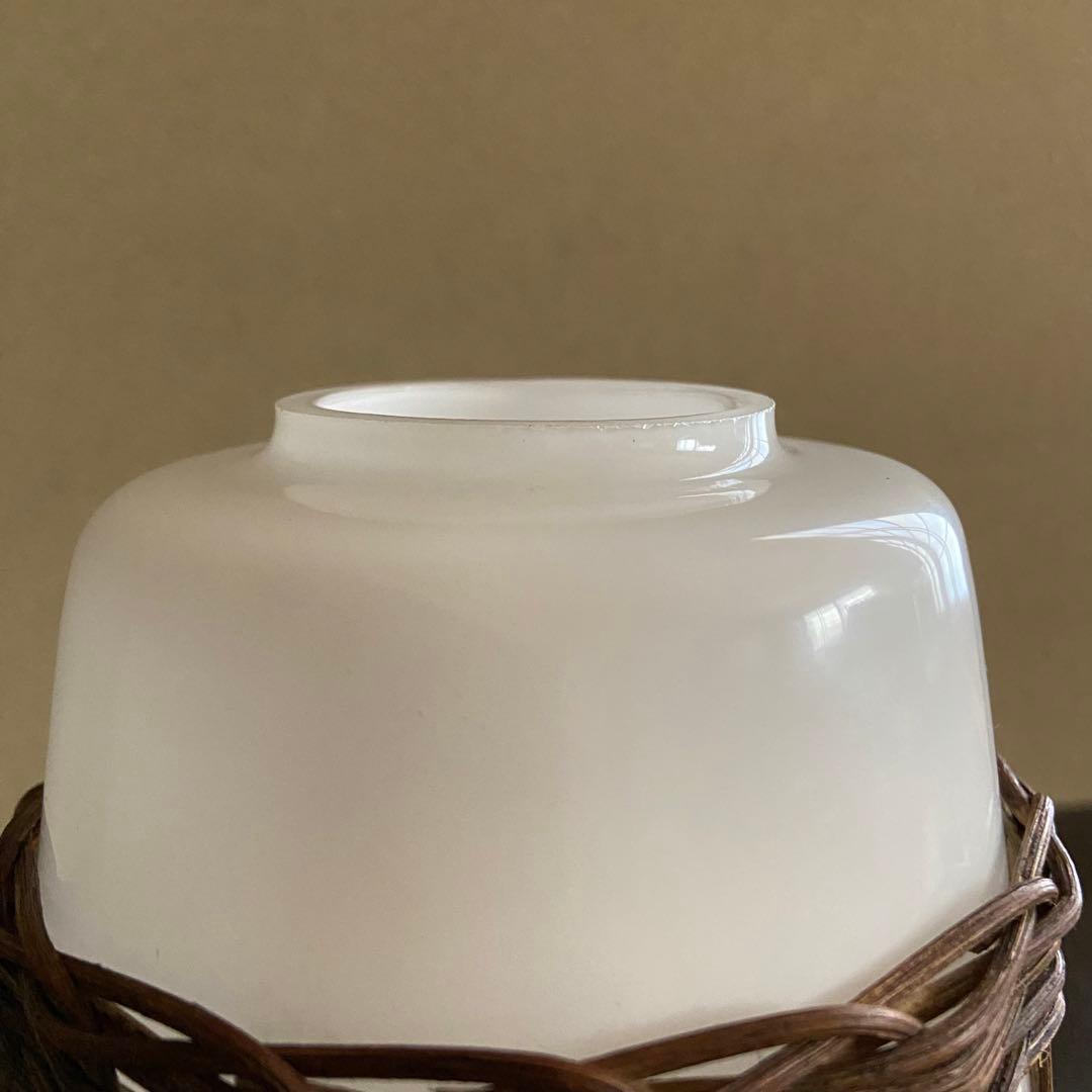 天井照明　和モダン　乳白ガラス　昭和レトロ　ペンダントライト