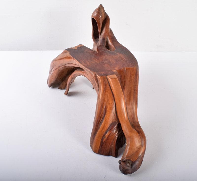 天然木　 鑑賞木　瘤木　オブジェ　根木台　飾台　M　R4200B