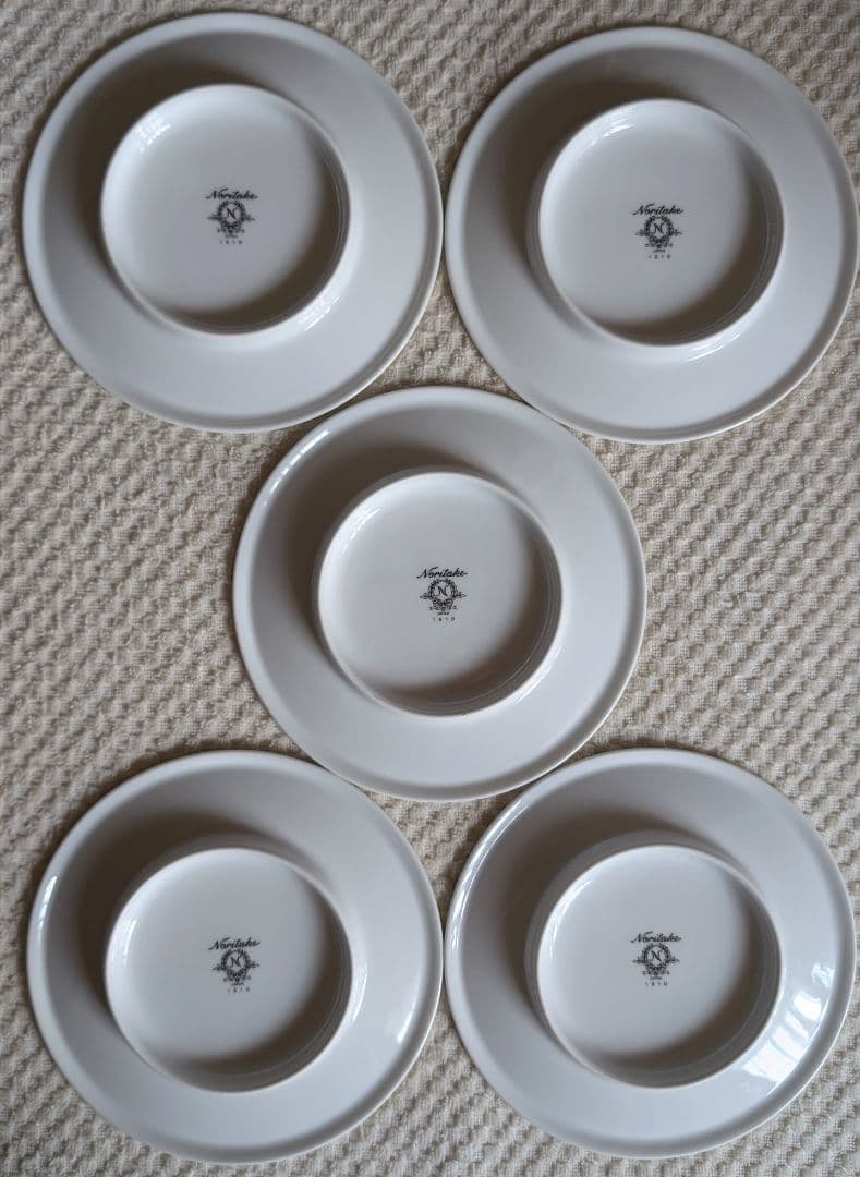 【希少商品】 Noritake プレート5枚セット　新品
