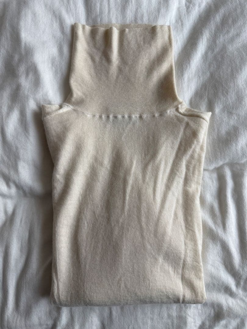 humoresque rib turtle neck ニット