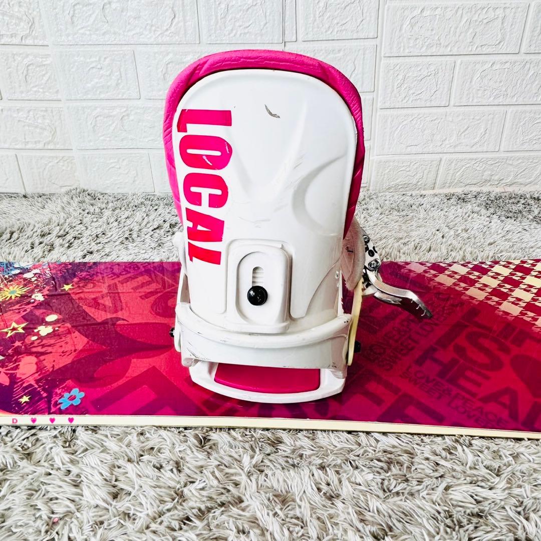 【初心者おすすめ 】HEAD　レディース　スノーボード　セット　146cm