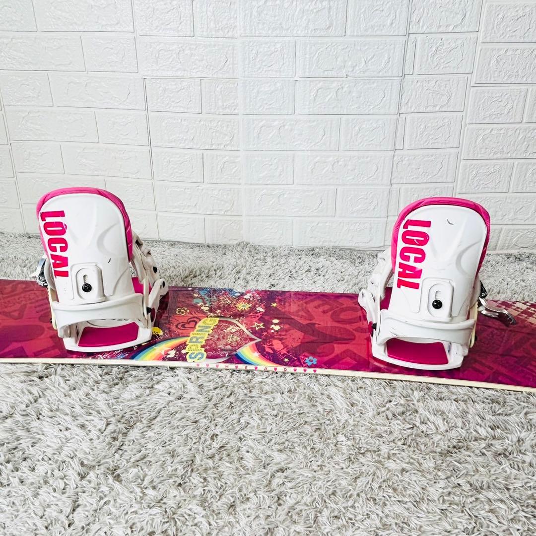 【初心者おすすめ 】HEAD　レディース　スノーボード　セット　146cm